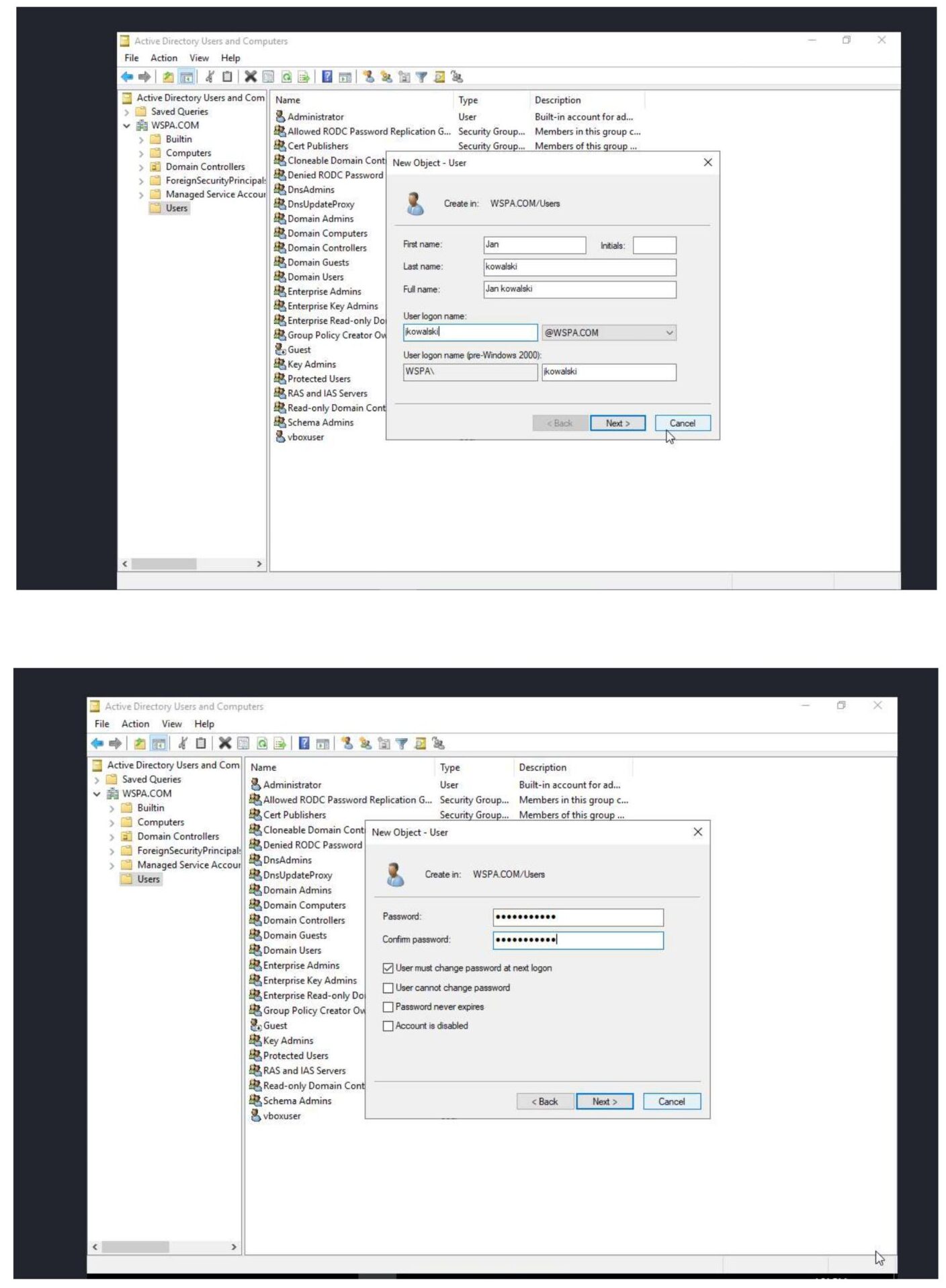configure a domain controller page 0008