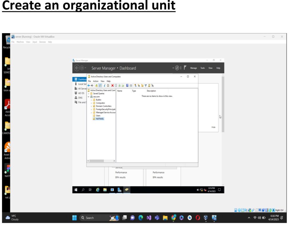 creating users and ous in windows server page 0005